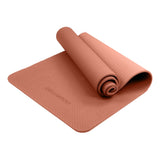 Powertrain TPE Yoga Exercise Pilates Mat 6mm - Pink YM-TPE-SC-PK