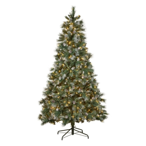 National Tree Company 2.3m Bayville Pine Pre-Lit Christmas Tree 112_NATBV75