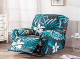 Recliner Anti Scratch Lazy Recliner Chair Protective Stretching Printed Reclining Chair V1107-102-26792-TQB-THREE-SEATER