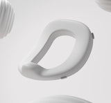 baby portable toilet, potty training, weaning off diapers, soft PU cushion, night-light, bathroom V1106-113-28563-RED-THREE