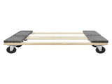 Furniture Dolly, 454kg Each Load Capacity, 2 Packs, 457.2x762mm, 8x76mm PP Swivel Casters, Heavy V952-WGC1830INCHMZV40OV0