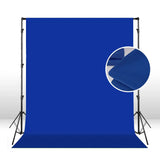 2Mx3M Blue Hridz Muslin Backdrops for Photography V571-HZBGBDBWGRGR-BLU