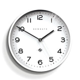 Newgate Number Three Echo Clock Silicone White V398-NGNUMTHR129PW