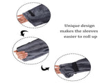 Winter Cozy Warm Loungewear Gift Set 150 x 180CM Dark Grey Flannel Fleece Wearable Blanket with V888-ELOSUNG52547