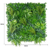 Native Tea Tree Vertical Garden / Green Wall UV Resistant 100cm X 100cm V637-1019051