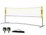Everfit 10ft Portable Pickle Ball Net Adjustable Multi-Sport for Badminton Tennis Pickleball PB-B-10FT-GR