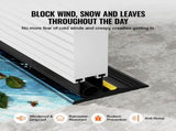 Garage Door Threshold and Bottom Seals Kit, 20 FT U ShapeO Ring Universal Garage Door Bottom Seal V952-MFTMXBT2J20F01O7KV0