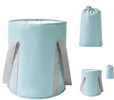 2 Pack Collapsible Foot Soak Buckets, Deep Foot Bath Basins With Non Slip Bottom And Water Level V1237-ZY-807-324