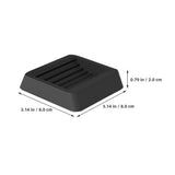 6-Pack Non- Wheel Stop Pads for Chair and Furniture Wheels, Wheel Slot Stoppers to Prevent Rolling V1192-AZ-W-34300