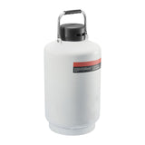 Liquid Nitrogen Tank, 10 L Aluminum Alloy Liquid Nitrogen Container, LN2 Tank Dewar with 6 Canisters V952-CZXYDG10L000IEX2HV0