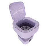 Foldable Washing Machine 10L Portable Strong Stain Removal Drainage Hole Design Three Timing Modes V1294-YM0901-3113230349613