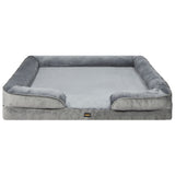 PaWz Memory Foam Pet Sofa Bed Cushion XXL XX-Large PT1178-XXL-GY