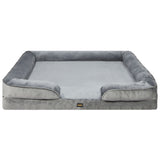 PaWz Memory Foam Pet Sofa Bed Cushion XL X-Large PT1178-XL-GY_NZ