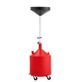 68L Waste Oil Drain Tank, Industrial Fluid Drain Tank with Adjustable Funnel Height, Portable Oil V952-SDLSPYPSL18GVK731001V0