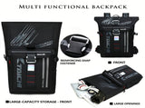 Waterproof Backpack Travel Backpack Taichi Backpack Laptop Backpack Multiple - Black - Size L V1347-127-67889-BLK-L