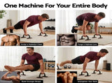 Everfit Push Up Bars Stands Parallel Handles Home Gym Fitness Strength Training PUB-A-SH03-BK