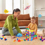 VEVOR Marble Run Set 110 PCS Building STEM Toy Educational Blocks Gift for Kids V952-DZYXTZBTMCSSBLG1UV0