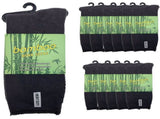 12 Pairs PREMIUM BAMBOO SOCKS Mens Heavy Duty Thick Work Socks Cushion BULK - Charcoal Grey - 6-11 V563-12BSOX-CHRCLGRY-SIZE6-11