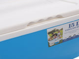 15L Insulated Portable Cooler Professional Lasting Cooling Insulation Hard Cooler Box for Outdoor V1294-YM0901-3111240172211