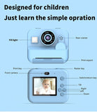 Instant Print Camera - 48MP Dual Lens, 2.4" IPS Screen, Thermal Printing V888-ELOSUNG29466