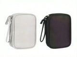 Waterproof Electronic Storage Bag Multi-Layer Organizer with Multiple Zippers for Cables, Hard V1370-AZ4-25377