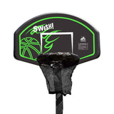 Lifespan Kids Swish Trampoline Basketball Ring with Timber Swing Set Adaptor V420-TRBBALLRING-BR2KIT