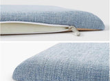 Square bar stool cushion with ties, breathable and non-slip square chair pad, 28*28*3.5 cm memory V1188-MS-205-51