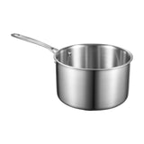 4 QT Saucepan, Stainless Steel Saucepan with Glass Lid, Multipurpose Nonstick Stainless Steel Small V952-BXGJG4QT1JTWFU824001V0