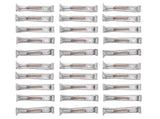 30pcs Quick Screw Gutter Hangers Professional Aluminum 5inch Hidden Rain Gutter Bracket Hooks for V1294-YM0901-3114240052711