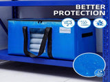 4 Pack Extra Large Moving Bags, Storage Bags with Visible Window, 93L Heavy-Duty Totes For Storage, V1189-LC-AMZ-00259