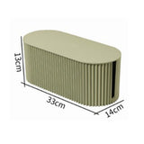 Cable Organizer Box Large Capacity Durable ABS Detachable Cover Insulated Cord Management Box for PC V1294-YM0716-3117220139516