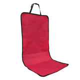 4 Pcs Red Waterproof Pet Car Seat Cover - Scratch-Resistant Oxford Cloth for Dogs and Cats V888-ELOSUNG23382