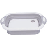 Folding Cutting Board Chopping Board Portable Vegetables Drain Basket for Indoor Outdoor V1294-YM0901-3118210140311