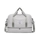 Luxury Duffle Bag Oversized Duffle Travel Bag Gym Bag Multiple Compartments Wet - Pink - Size 01 V1106-127-81999-PNK-01