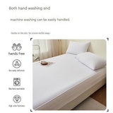 152*203cm White Waterproof Mattress Protector - Microfibre Terry Towelling Top, TPU Membrane V888-ELOSUNG56151-3