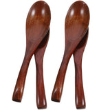Spoons Brown Elegant Design for Home Kitchen 8Pcs V1369-AZ3-W-20077