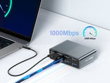 ACASIS DS-7A15 15-in-1 USB-C Dock Triple 4K HDMI DP 10Gbps PD Docking Station V28-ELEACADS7A15