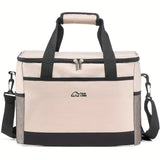 Portable Insulated Cooler Bag for Camping and Picnics, Durable Thermal Storage Tote, Blue V1188-MS-617-039