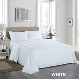 Royal Comfort 1200TC Ultrasoft 4 Piece Sheet Set - Queen - White ABM-205605