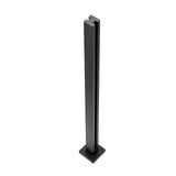 Glass Clamp, 41.34" Height Glass Railing Bracket for 0.39 "-0.47 " Thickness Tempered Glass, 304 V952-BLLGZHS105CM0PM4VV0