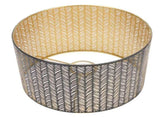 Metal Lampshade E14 E27 Iron Cylinder Shape Hollow Out Leaf Decorative Lamp Shade for Table Wall V1294-YM0901-3119250029211
