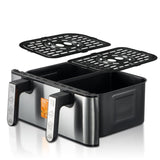 Air Fryer with Dual Basket multimode Oil-Free Cooking V612-RAF_AIRFRYER
