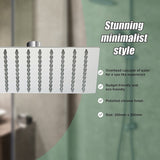 200mm Shower Head Square 304SS Polished Chrome Finish V63-826361