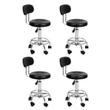 Levede 4x Salon Stool Swivel Bar Stools BR1057-BKX4