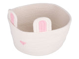 Storage Basket Rugged Lovely Small Bunny Attractive Decorative Home Furnishing Decoration V1294-YM0714-3117210185411