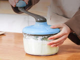 Manual Egg Beater Blue Handheld Butter Mixer Kitchen Baking Tool Accessory V1258-DP02-BOL-281