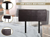 PU Leather Single Bed Headboard Bedhead - Brown V63-768075