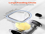 Electric Cheese Grater Salad Maker, 200W Salad Shooter, Electric Vegetable Slicer Shredder Chopper V952-DDSCQPJSL5PD9UHP8002V3