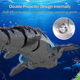 Remote Control Shark Dinosaur Pool Toy Black V728-LP601099612963054