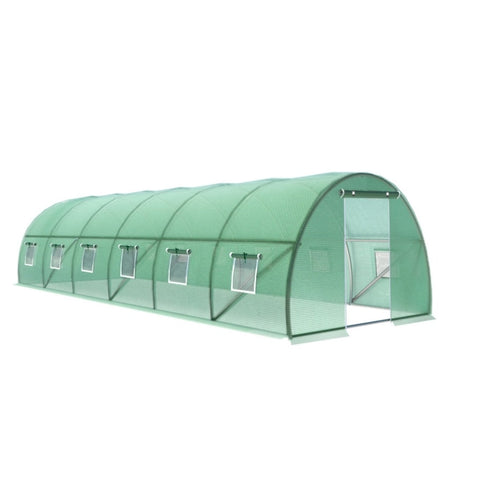 Greenfingers Greenhouse Walk in Green House Tunnel Plant Garden Shed Dome 9x3x2M GH-WALK-F-900X300X200-GN-AB